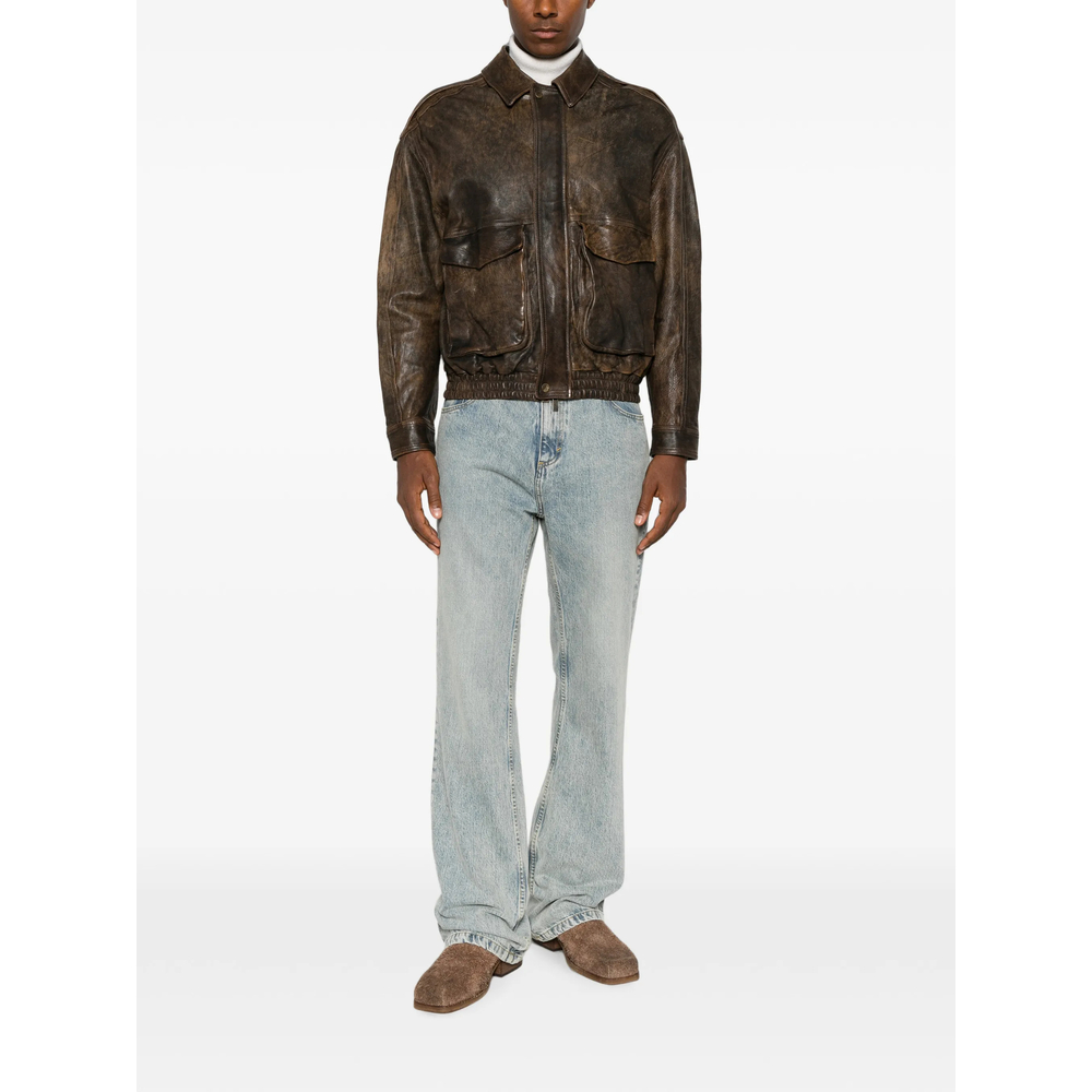 Distressed-Effect Jacket
