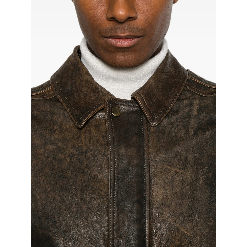 Distressed-Effect Jacket