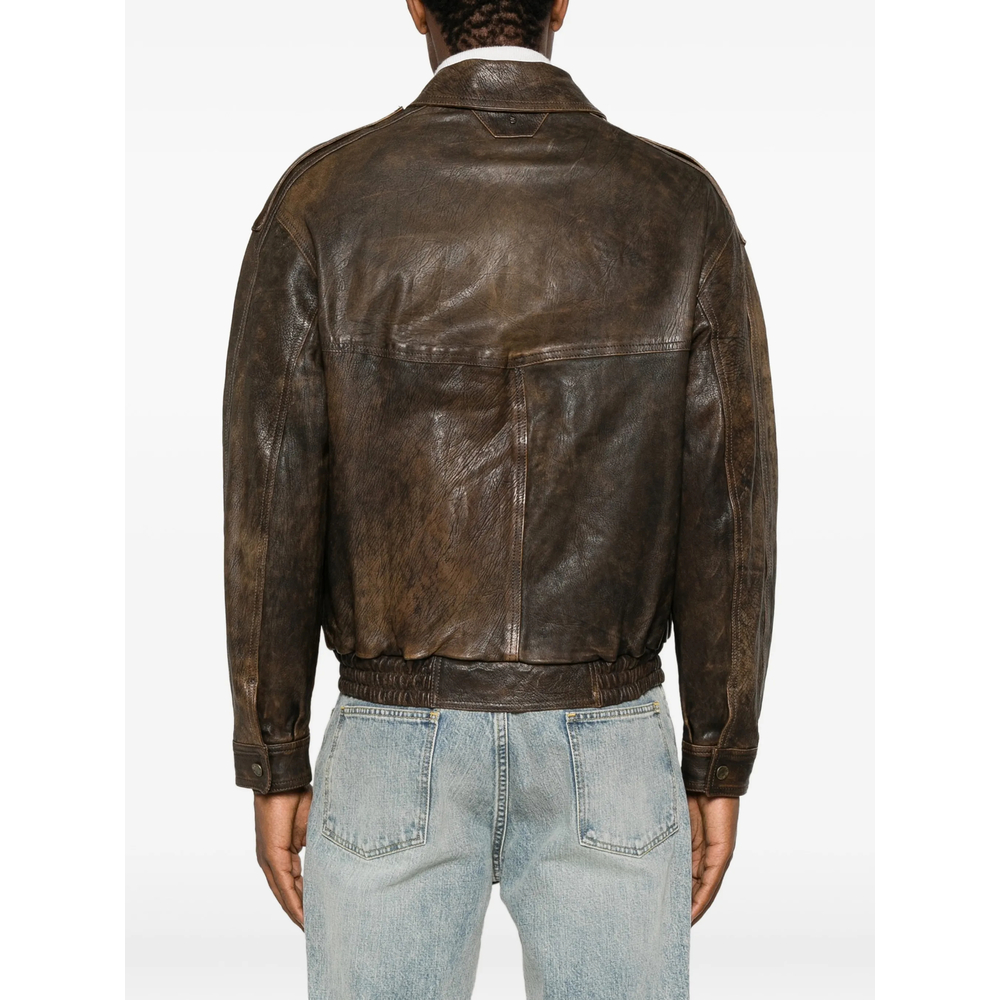 Distressed-Effect Jacket
