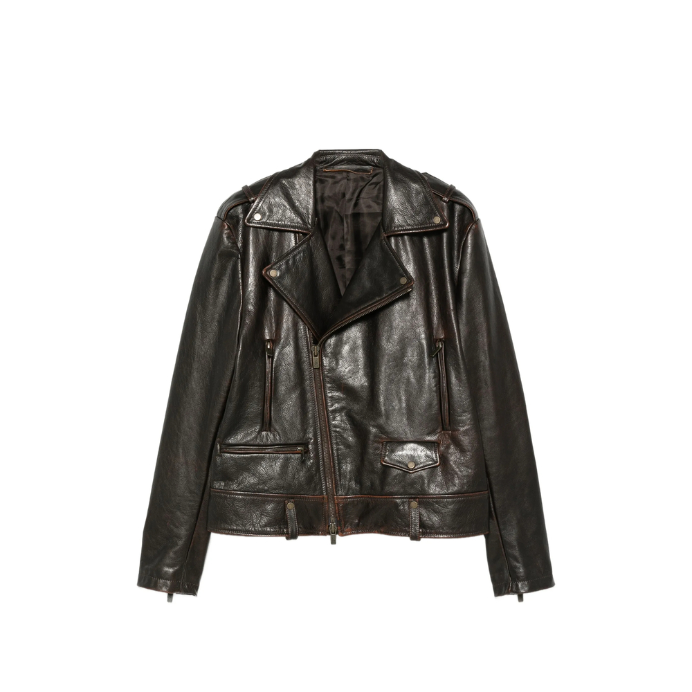 Salvatore Santoro Biker Leather Jacket