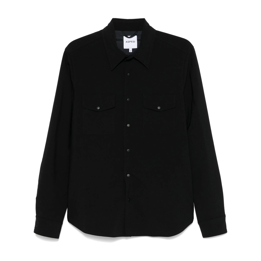 Aspesi Flannel Shirt Jacket