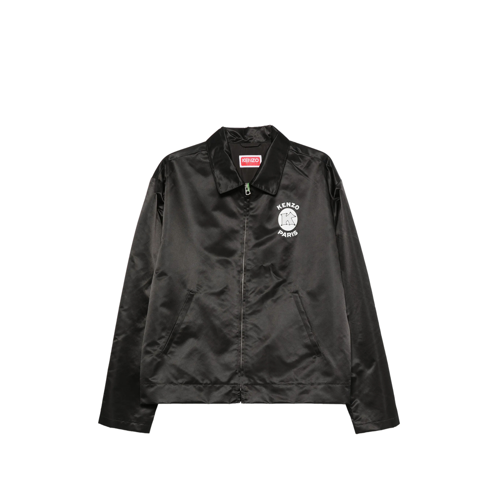 Kenzo Logo-print Satin Jacket