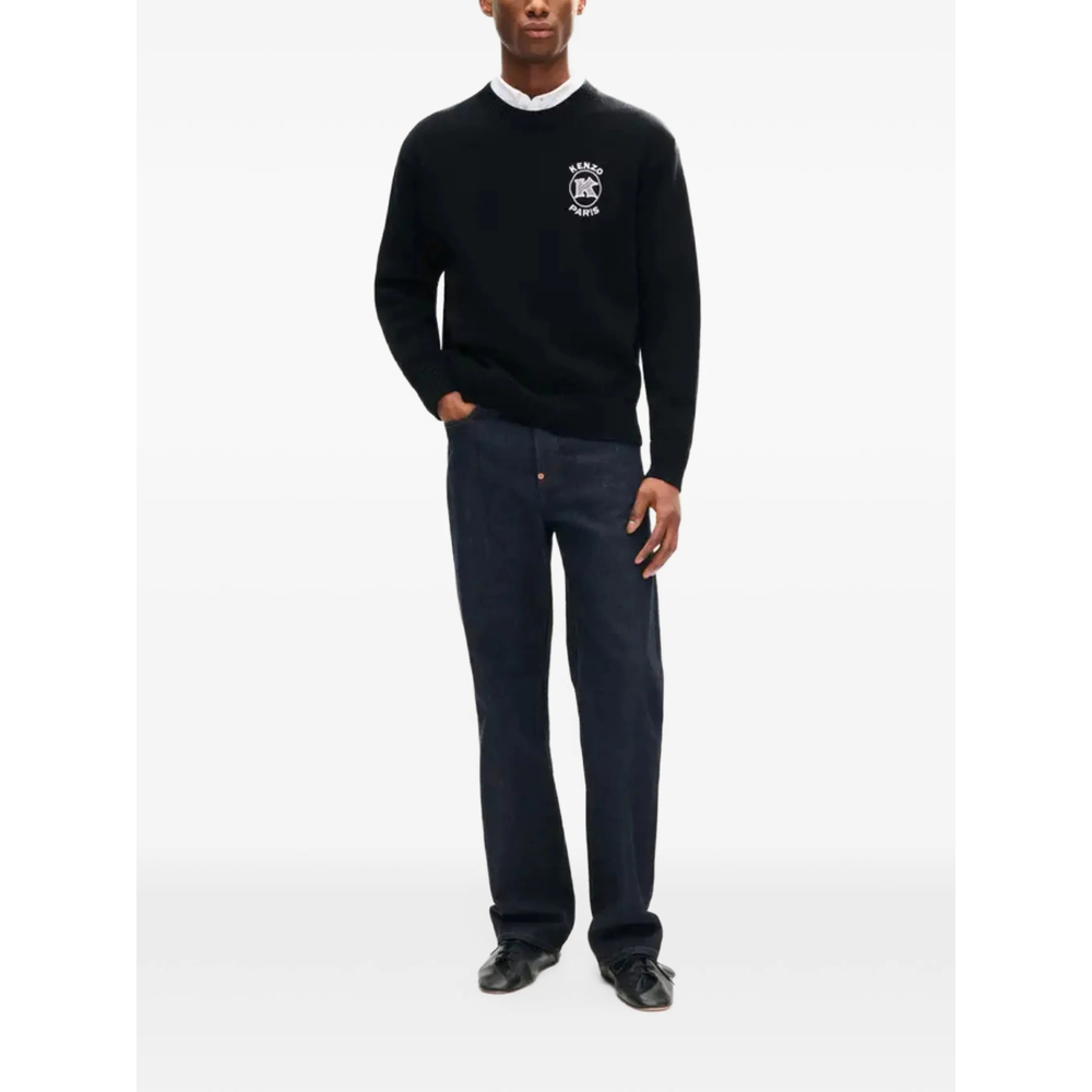 Logo-Embroidery Sweater