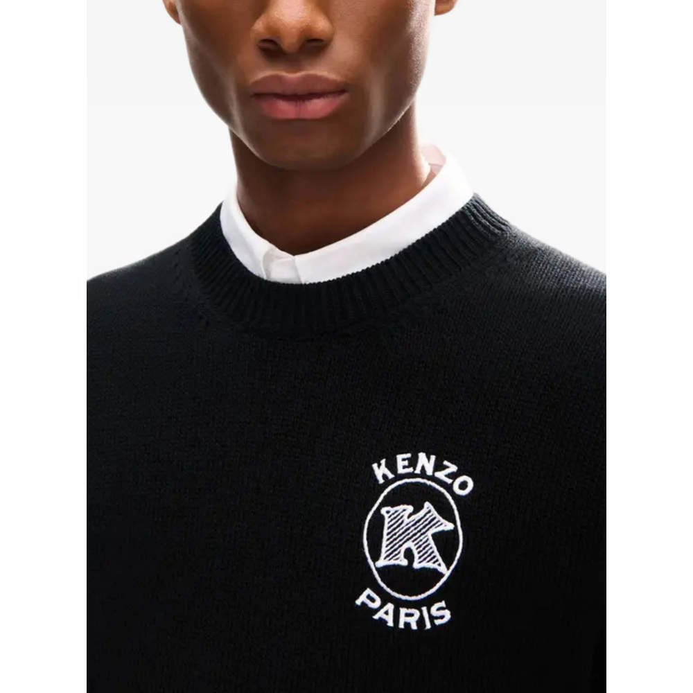 Logo-Embroidery Sweater