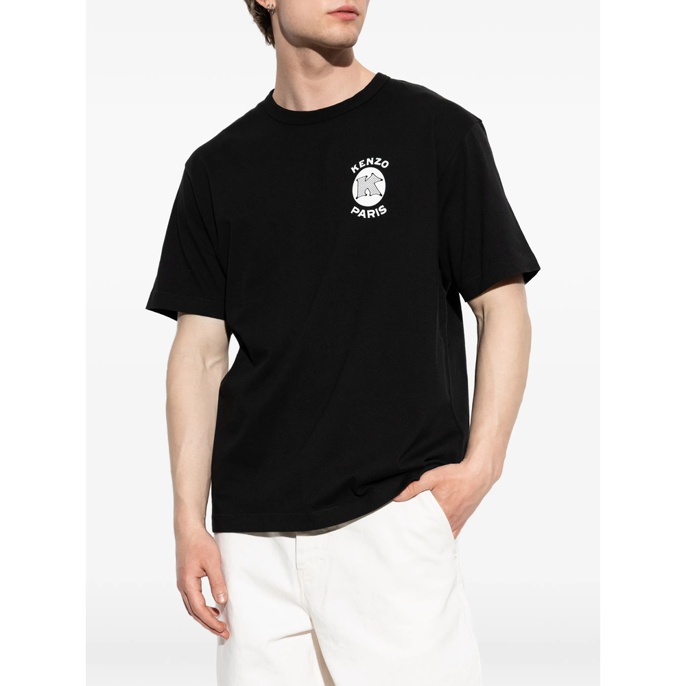 Kenzo Paris Emblem Logo-Print T-Shirt