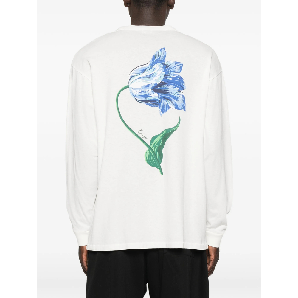 Floral-Print Sweater
