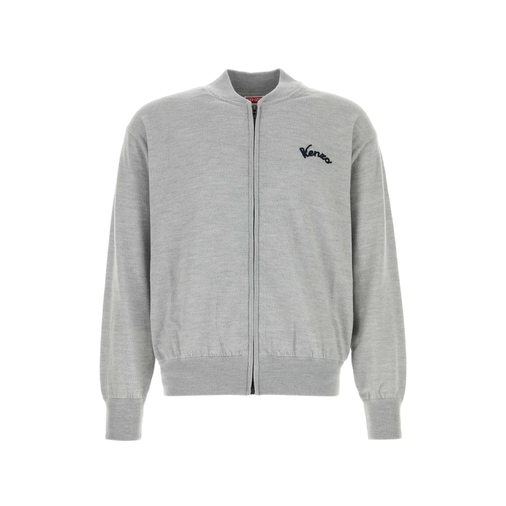 Eiffel Tower Zip-Up Cardigan