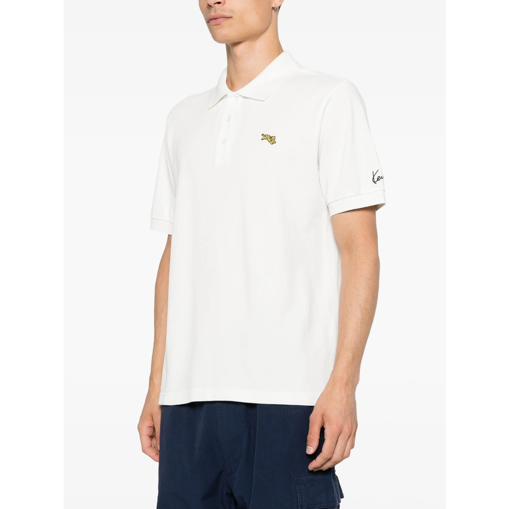 Tiger-Patch Polo Shirt