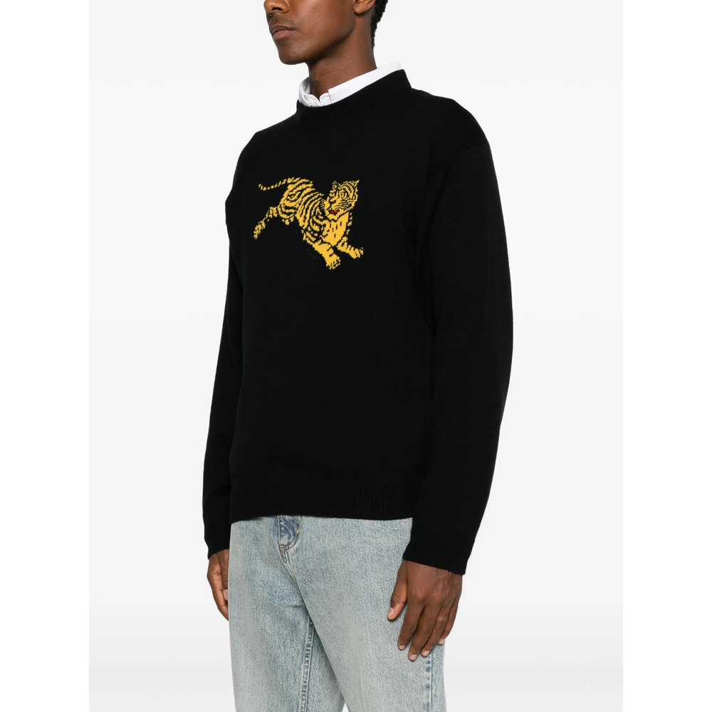 Tiger-Motif Sweater