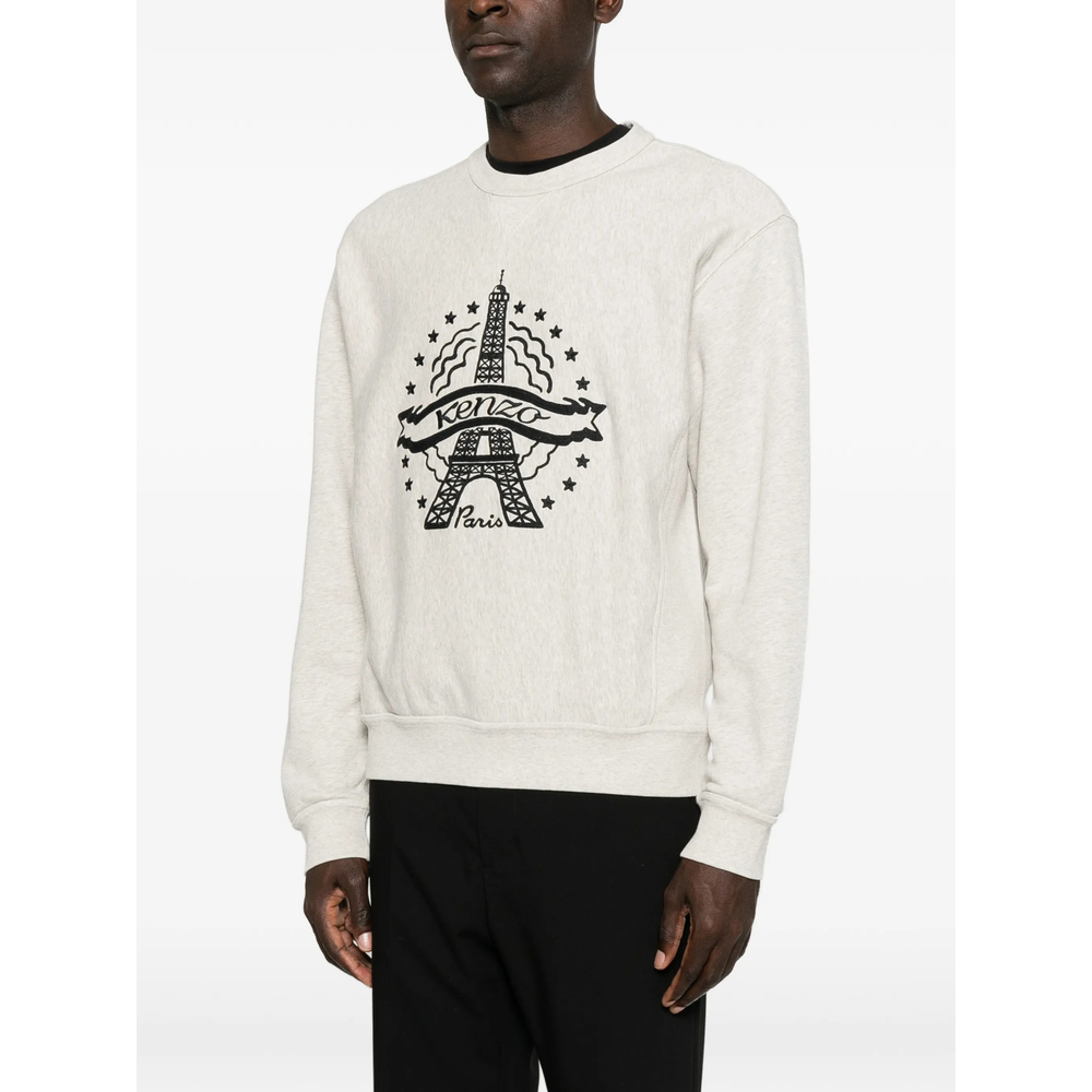 Logo-Embroidered Cotton Sweater