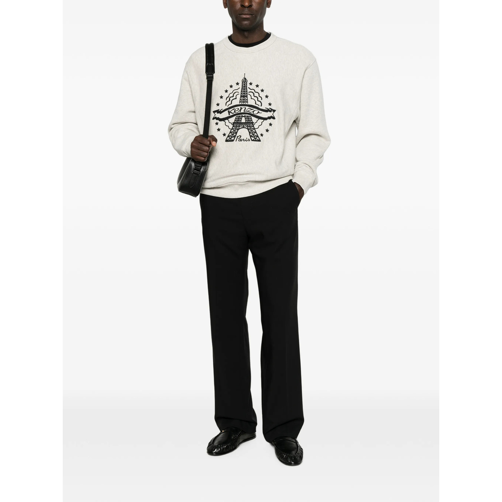 Logo-Embroidered Cotton Sweater