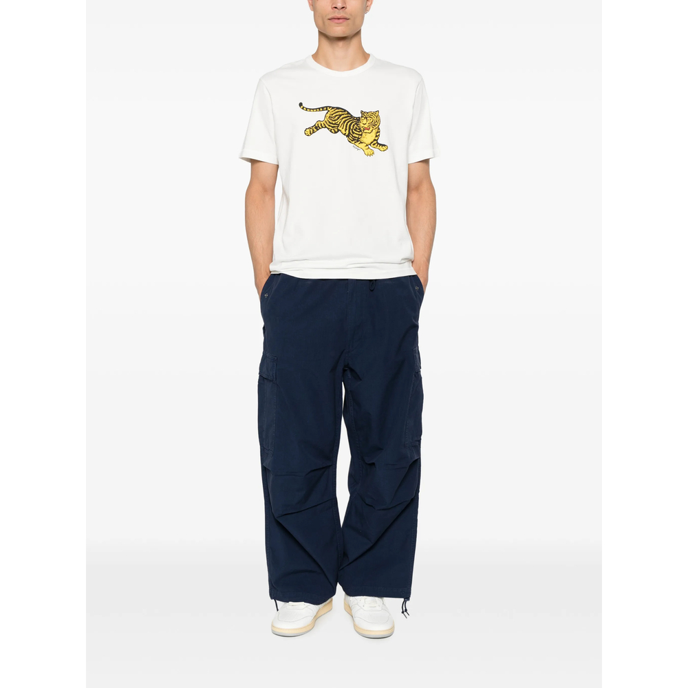 Tiger-Print T-Shirt