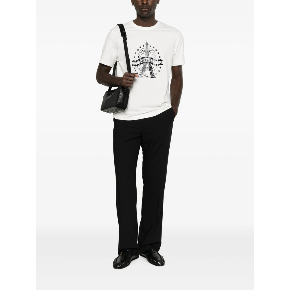 Graphic-Print Crew-Neck T-Shirt