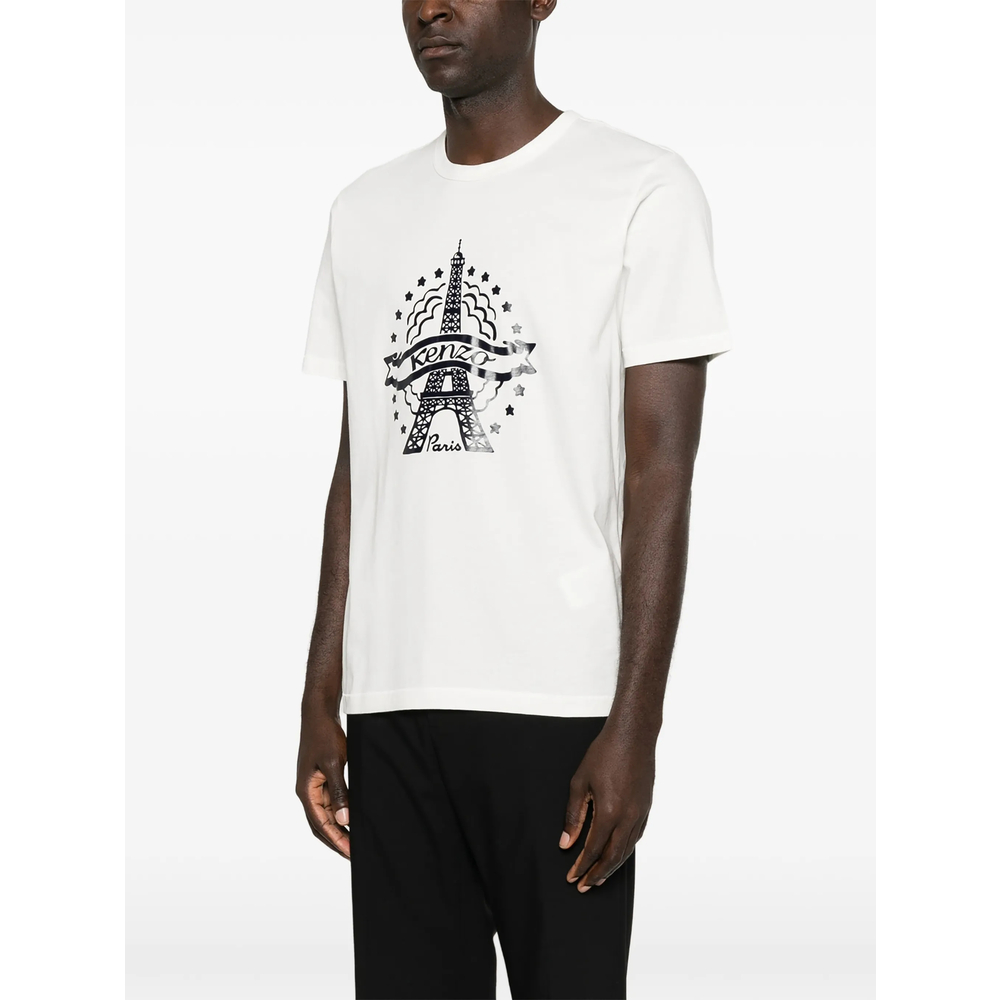 Graphic-Print Crew-Neck T-Shirt