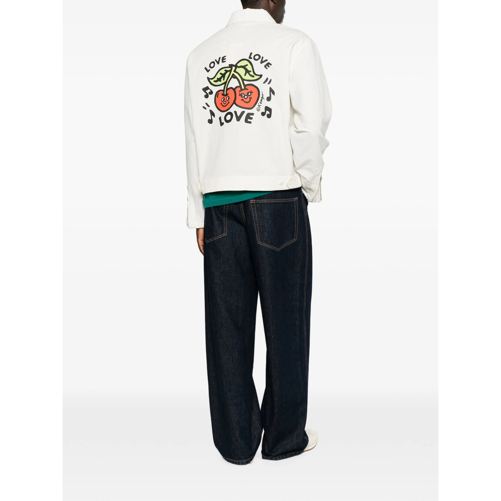 Kenzo Loves Graphic-Print Zip-Up Jacket