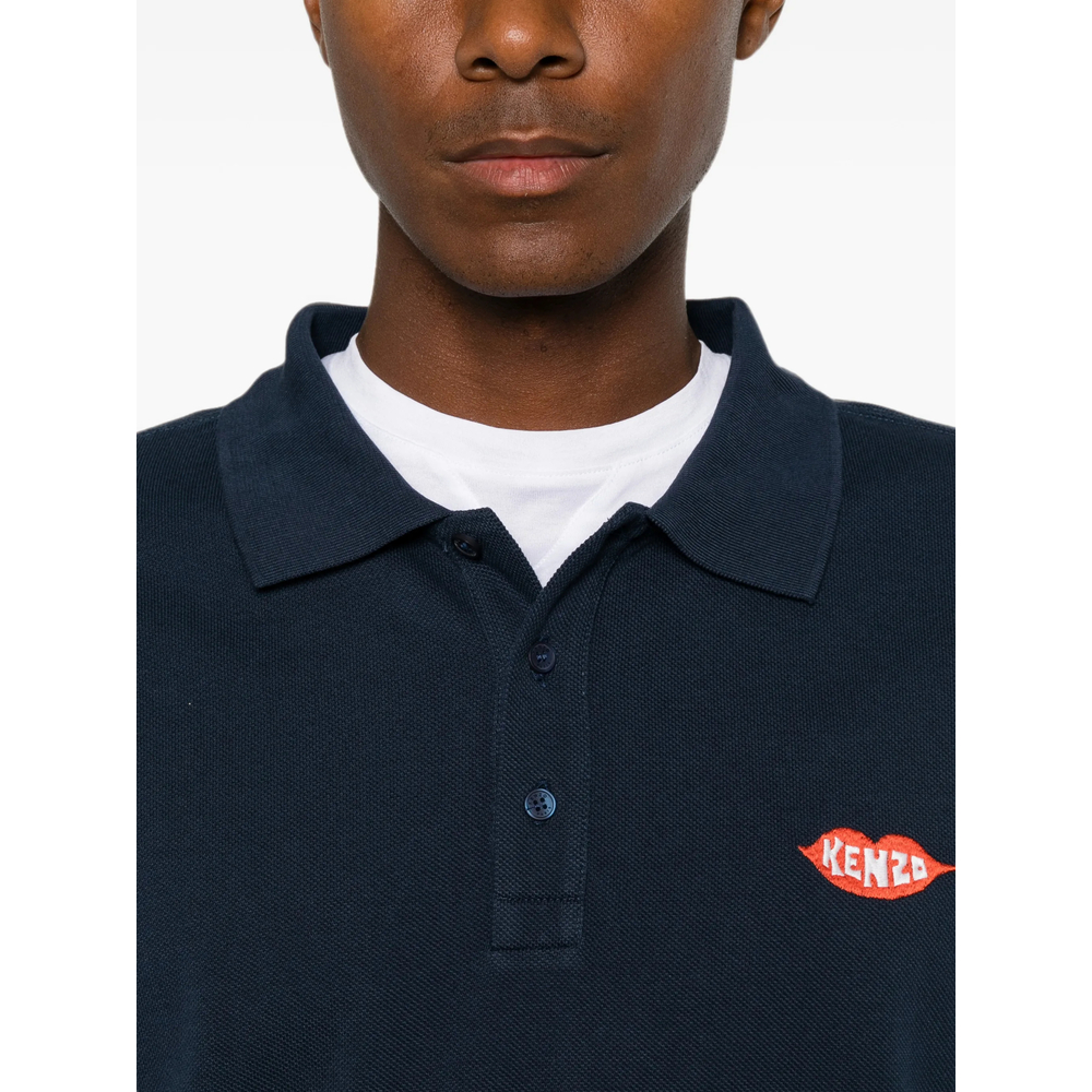 Logo-Patch Polo Shirt