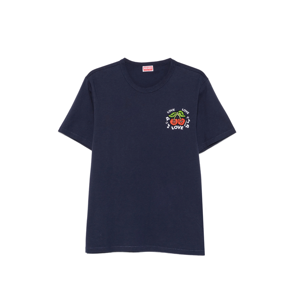 Kenzo Kenzo Loves Cherry-print Slim T-shirt