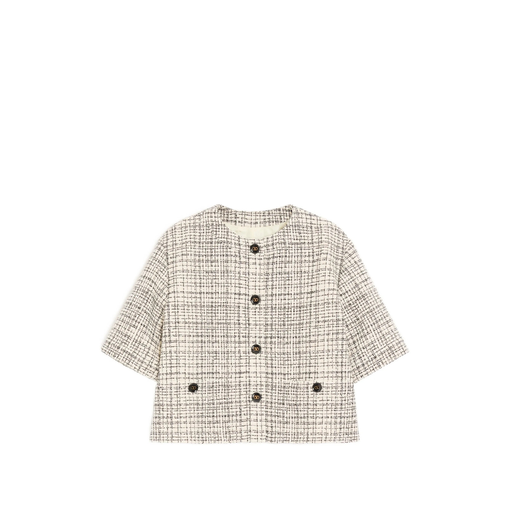 Square Tweed Jacket