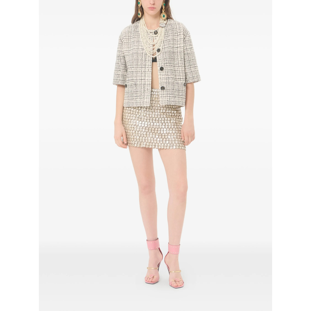 Square Tweed Jacket