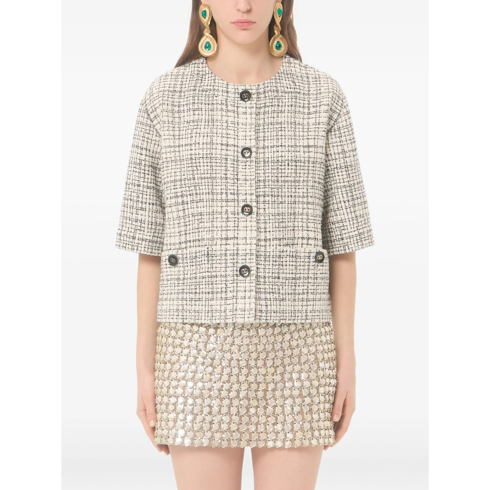 Square Tweed Jacket