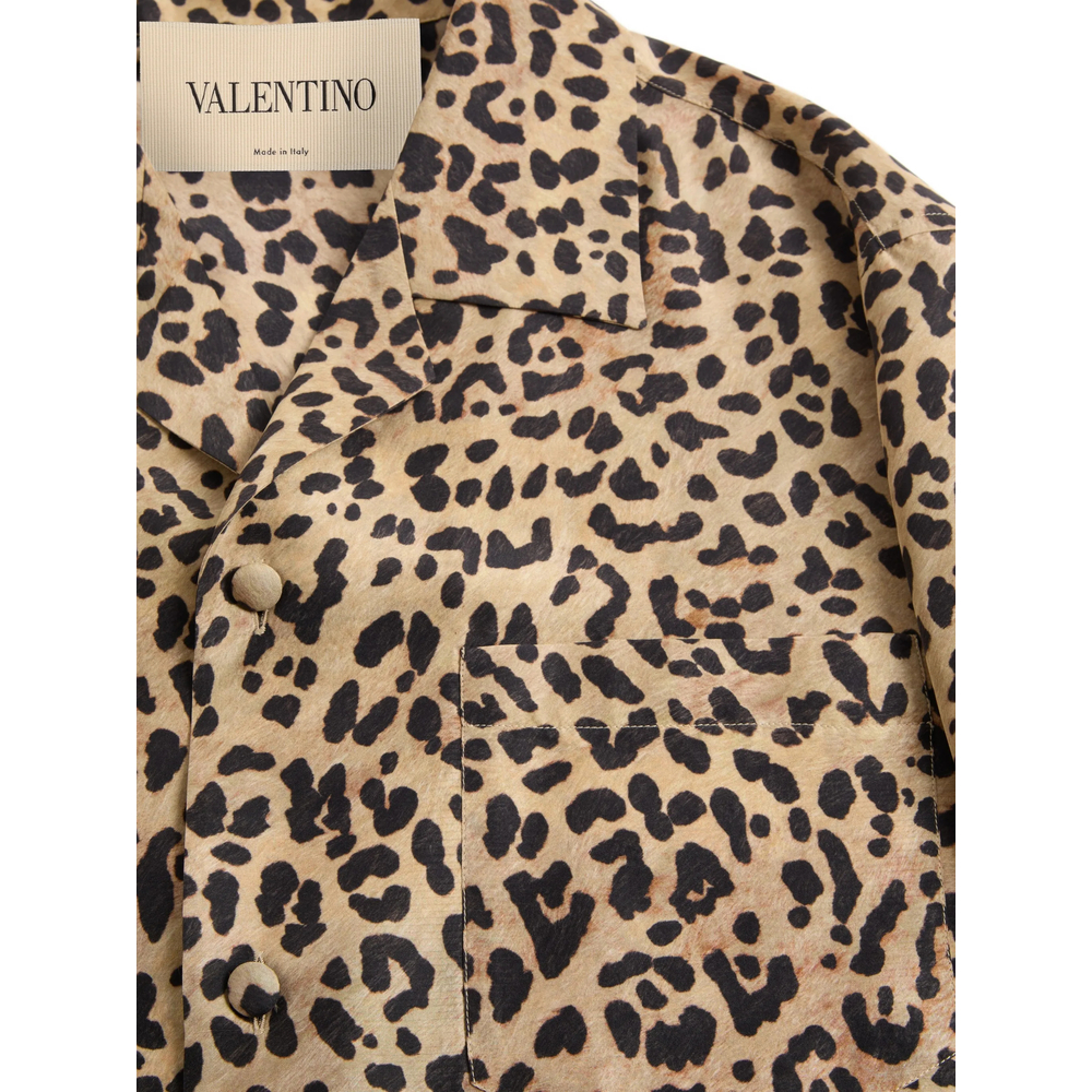 Habotai Silk Bowling Shirt