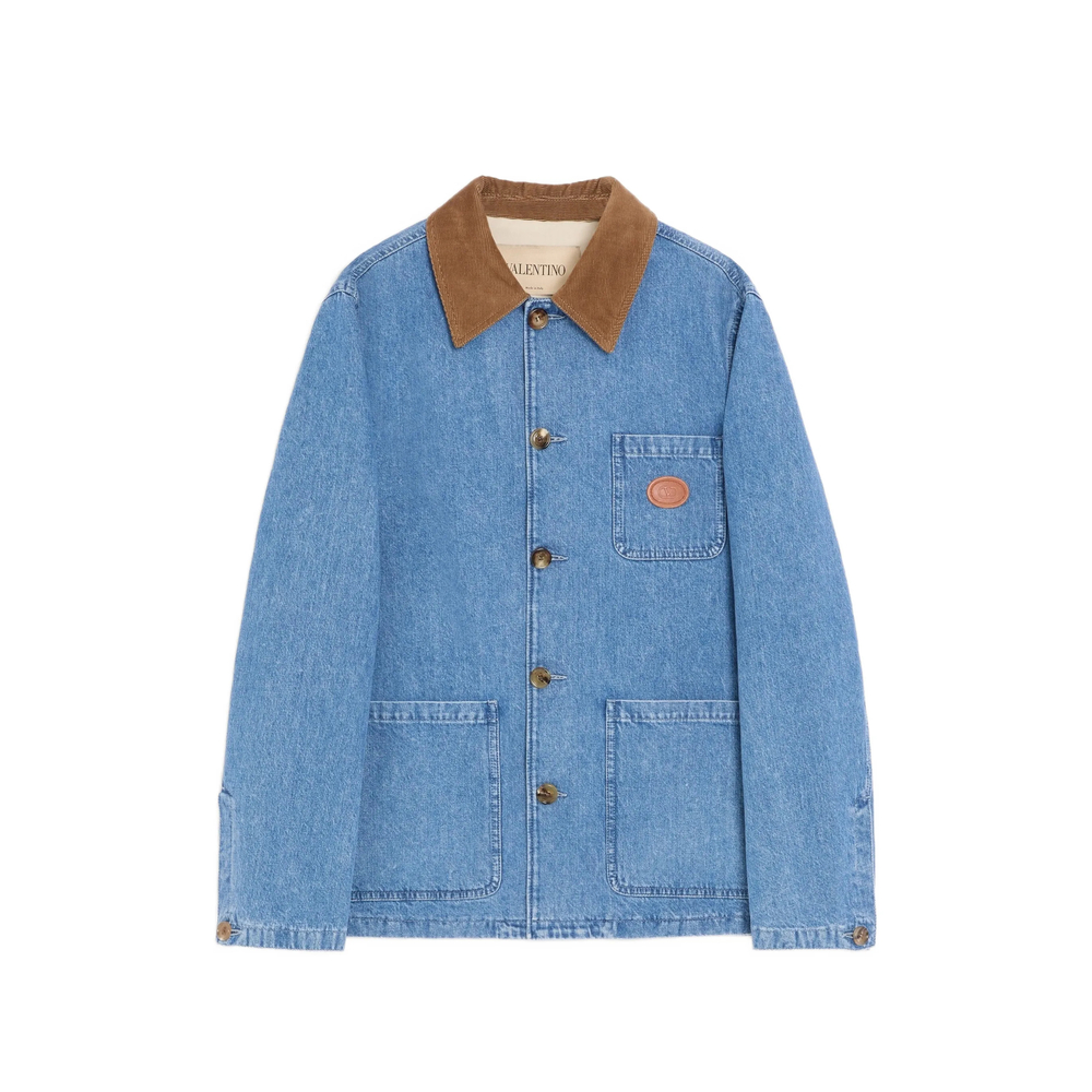 Logo-Patch Denim Jacket