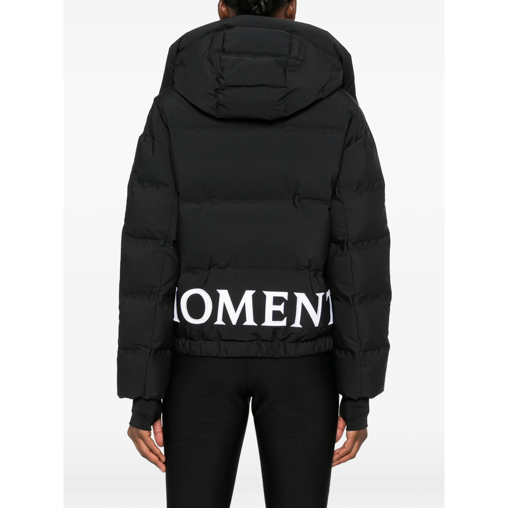 Moment Logo-Print Hooded Ski Jacket