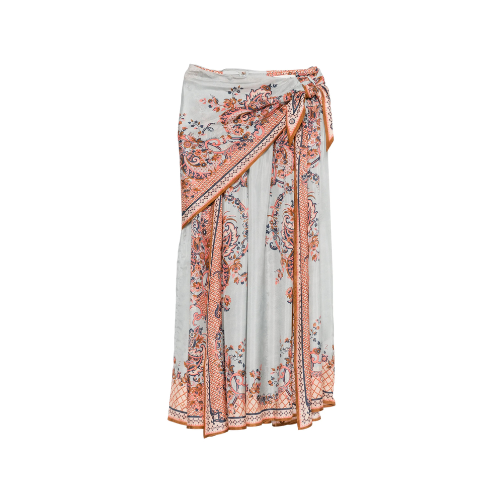 Zimmermann Aster Scarf Midi Skirt