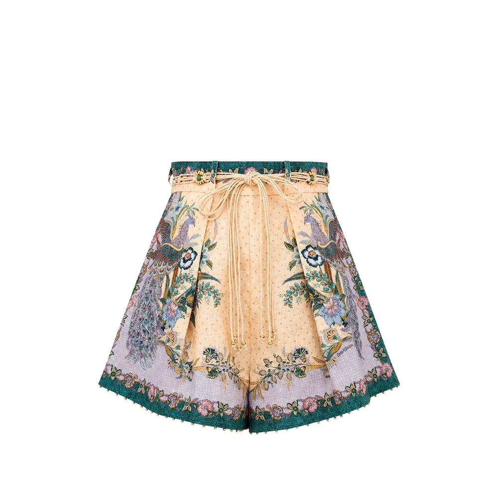 Zimmermann Indra Tuck Shorts