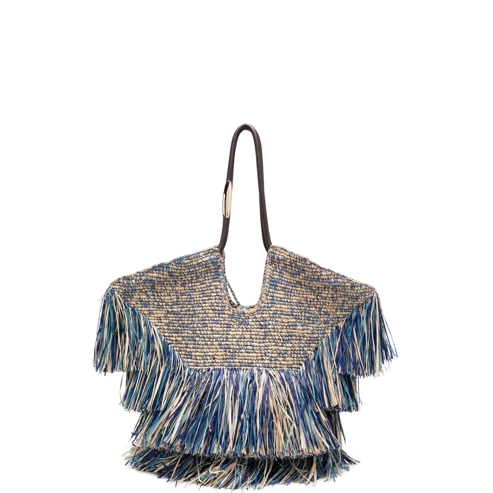 Zimmermann Goldentime Medium Fringe Tote