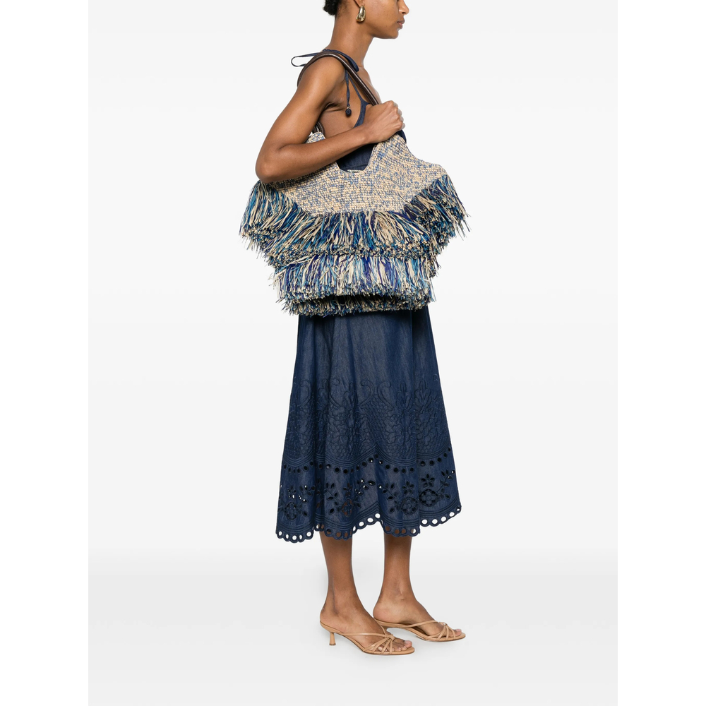 Goldentime Medium Fringe Tote