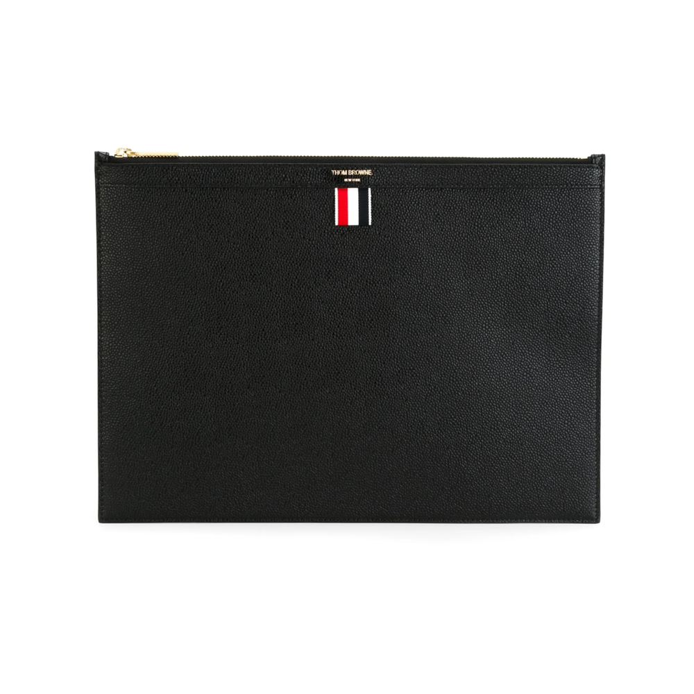 Thom Browne Pebble Grain Medium Document Holder