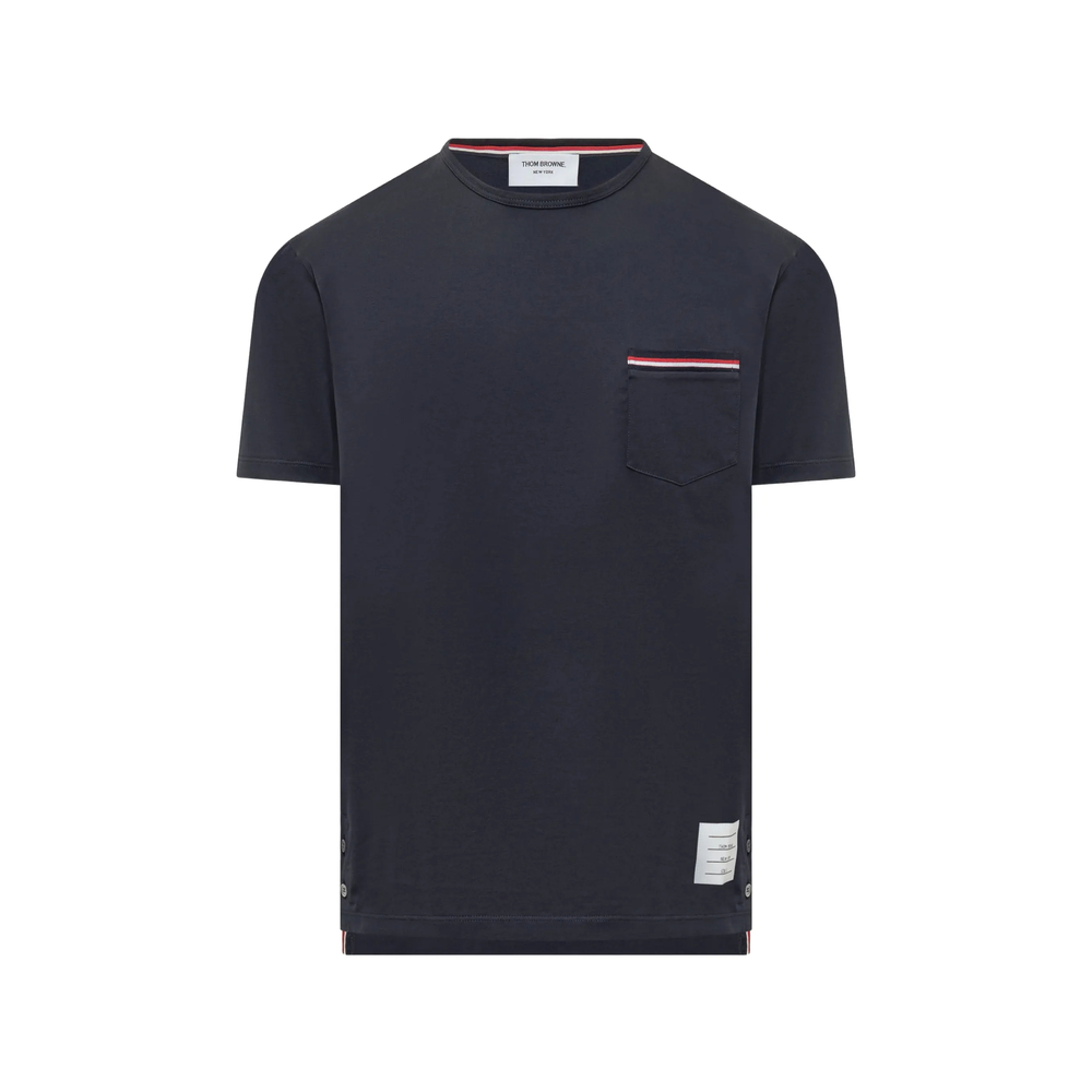 Thom Browne RWB-stripe Pocket T-shirt