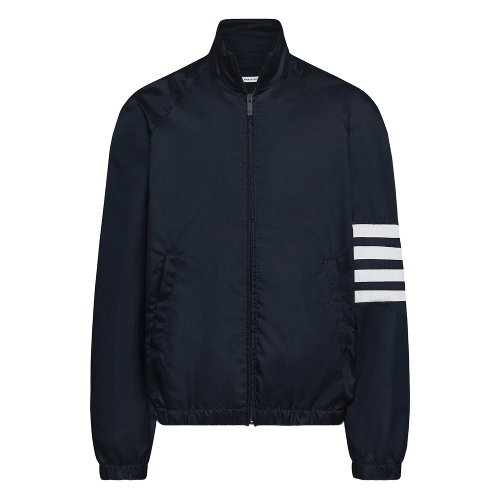 Thom Browne Shiny Ripstop Raglan 4-Bar Track Jacket