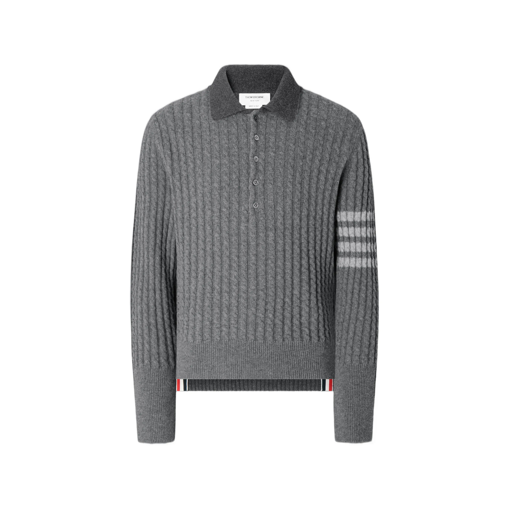 THOM BROWNE Thom Browne 4-Bar Polo Shirt