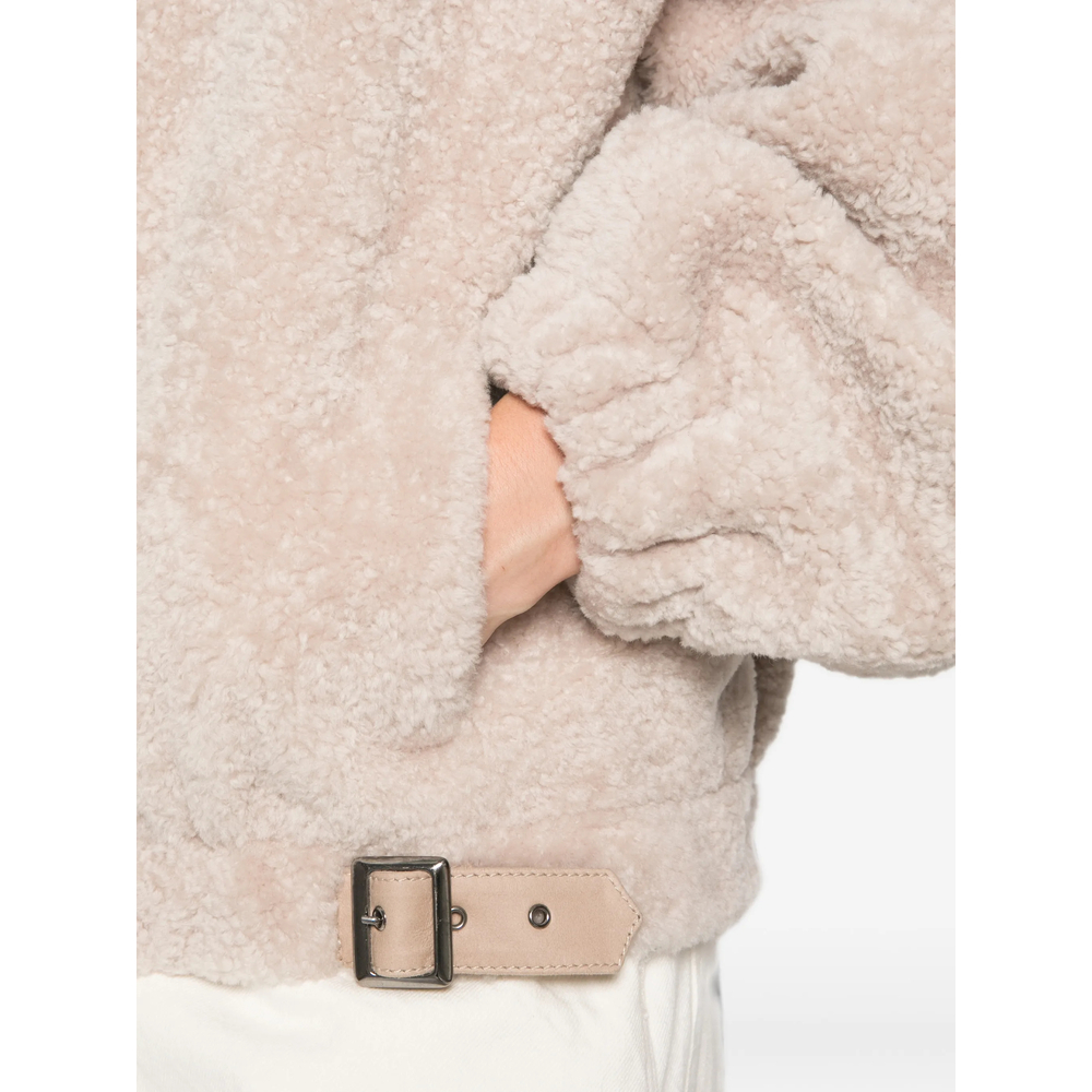 Buckle-Detail Jacket
