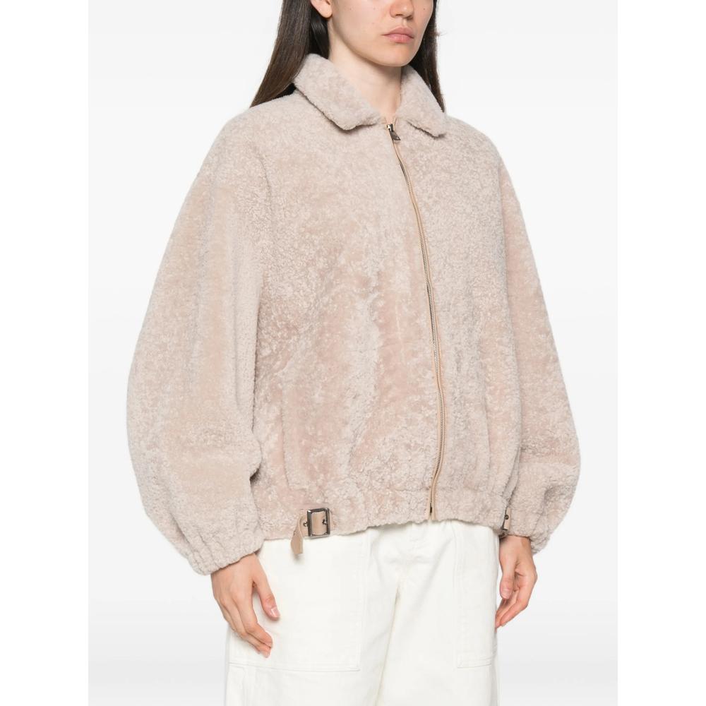 Buckle-Detail Jacket