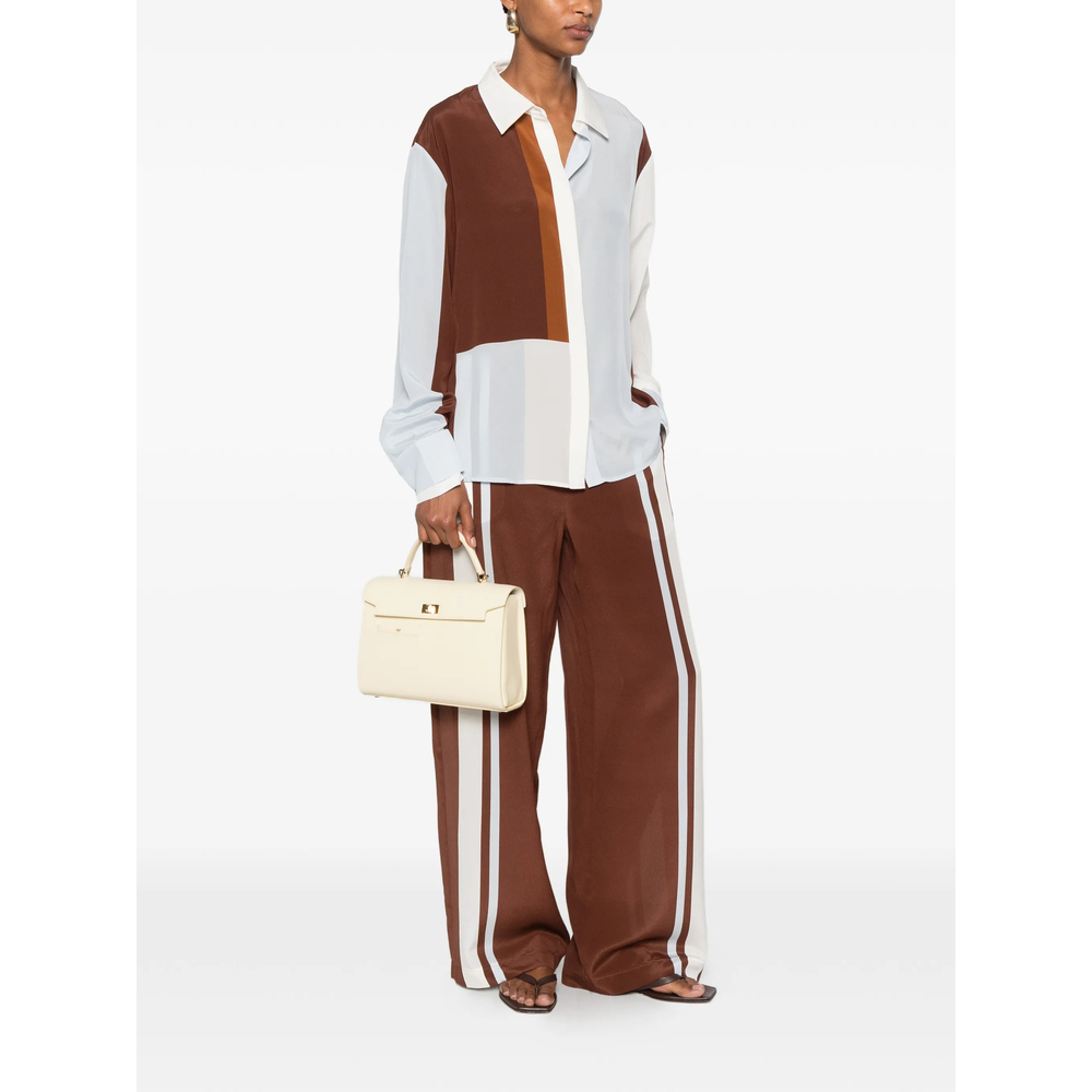Twist-Lock Top-Handle Tote Bag