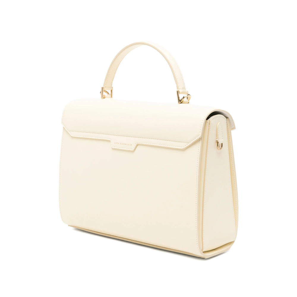 Twist-Lock Top-Handle Tote Bag