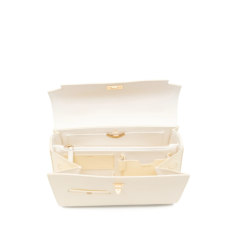 Twist-Lock Top-Handle Tote Bag