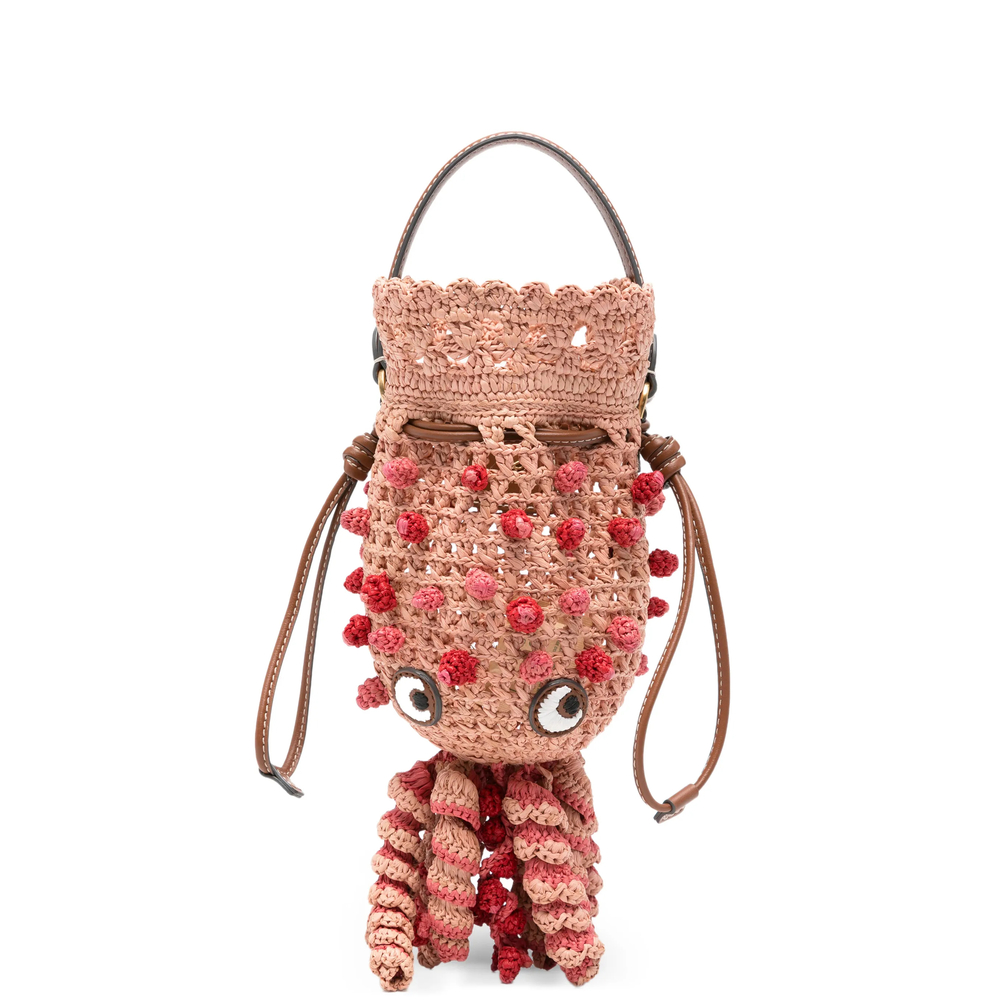 Anya Hindmarch Raffia Squid Cross-body Bag