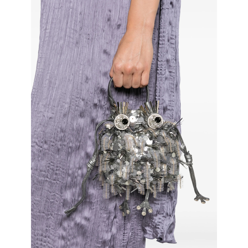 Sequin-Embellished Tote Bag