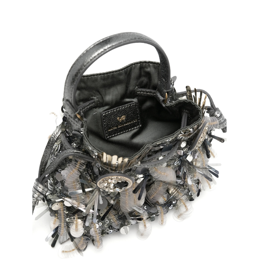 Sequin-Embellished Tote Bag