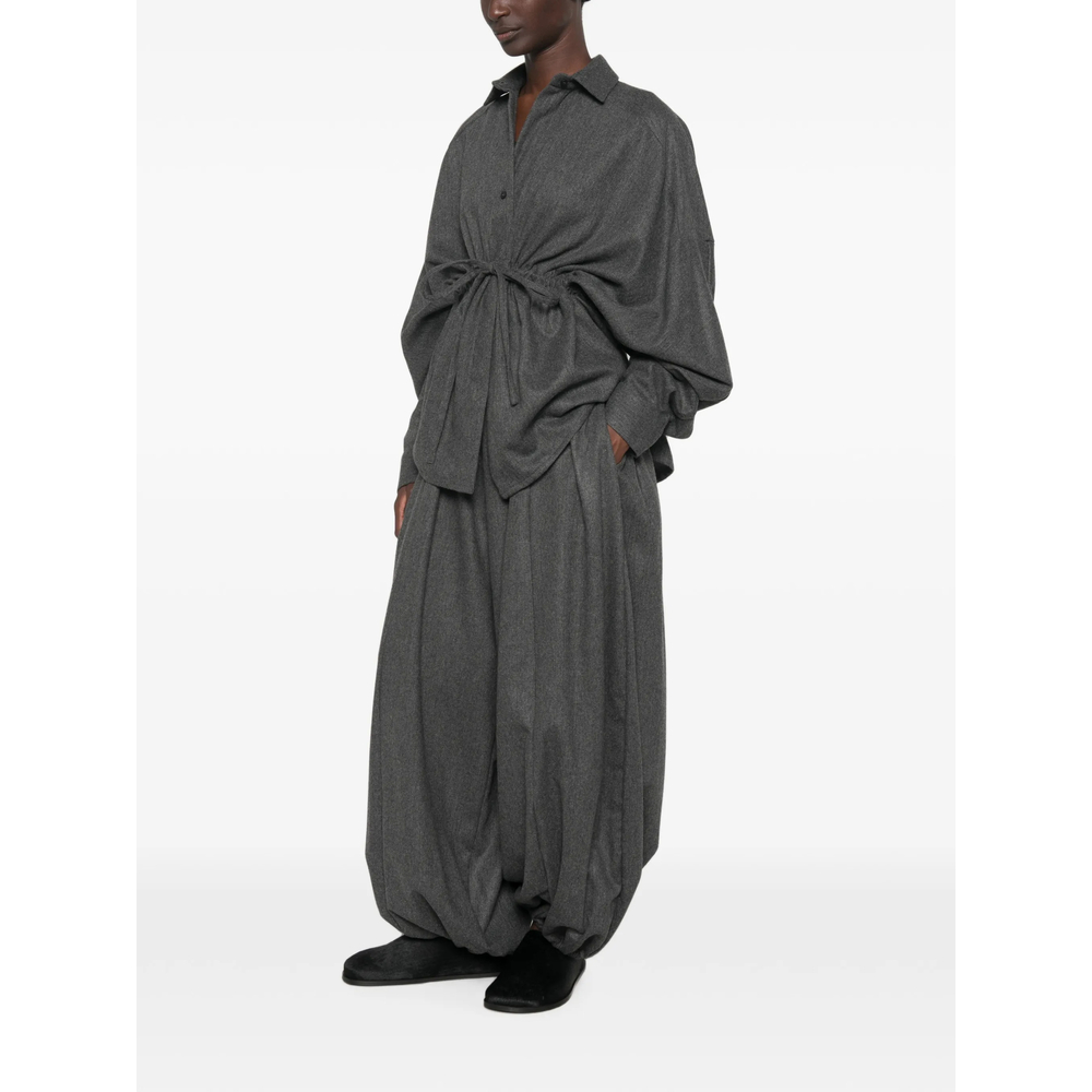 E-Dalida Drawstring-Waist Shirt