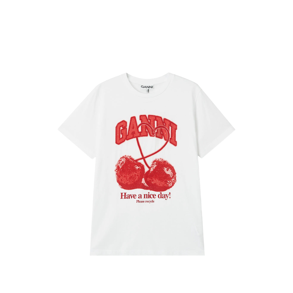 Cherry-Print T-Shirt