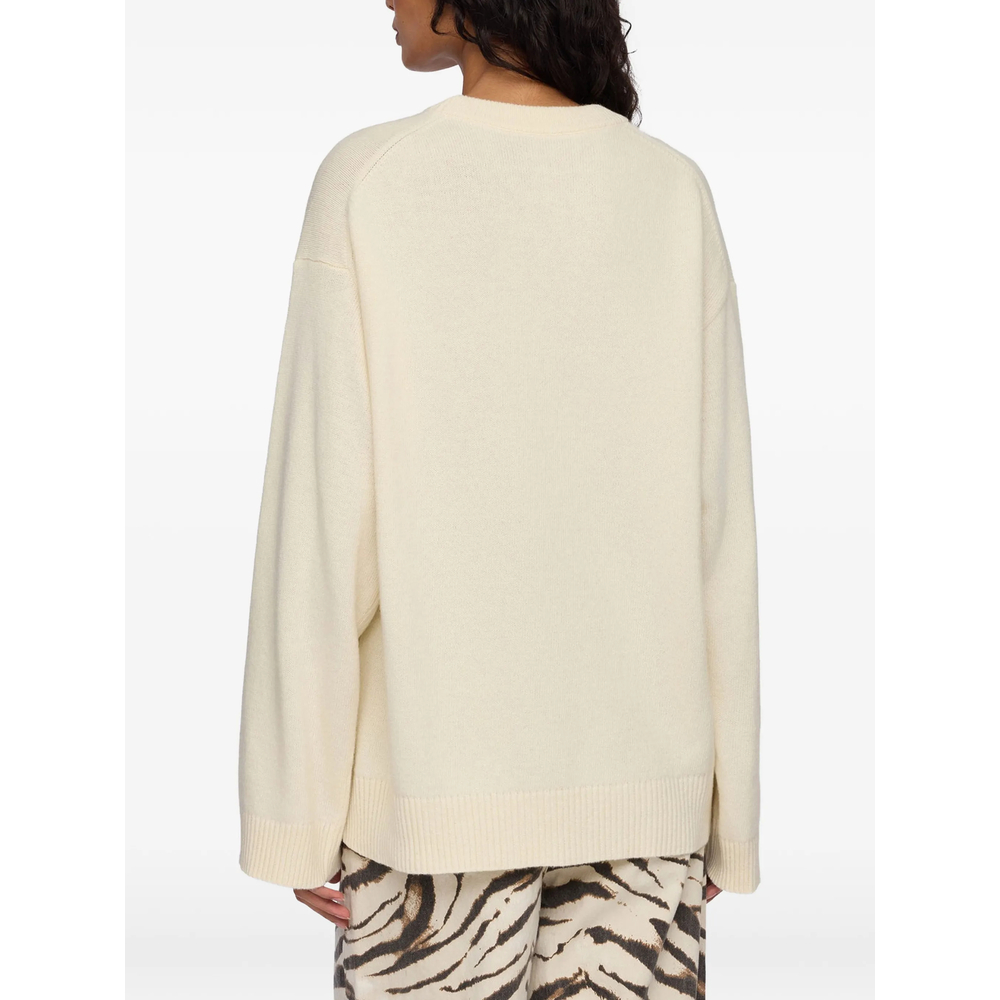 Oversized Jumper With Strawberry