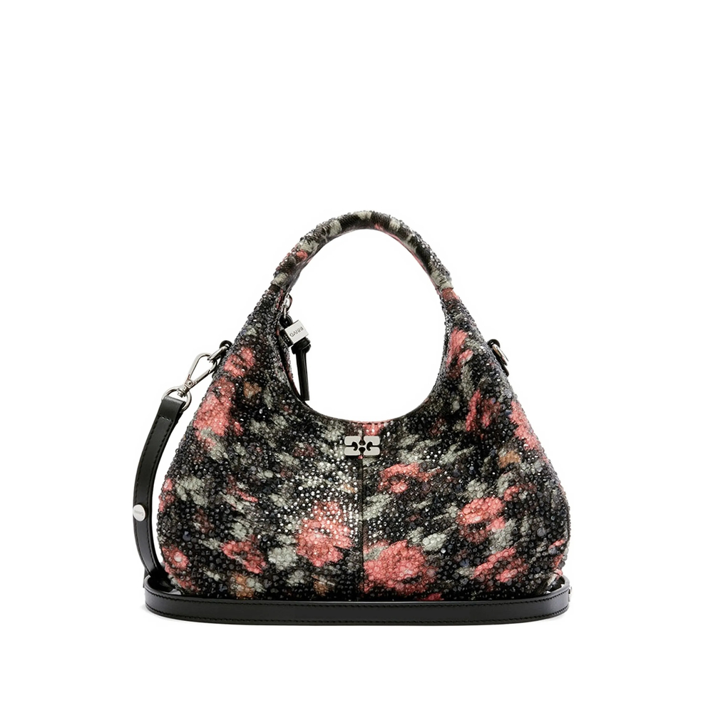 Ganni Mini Bag With Beaded Flower