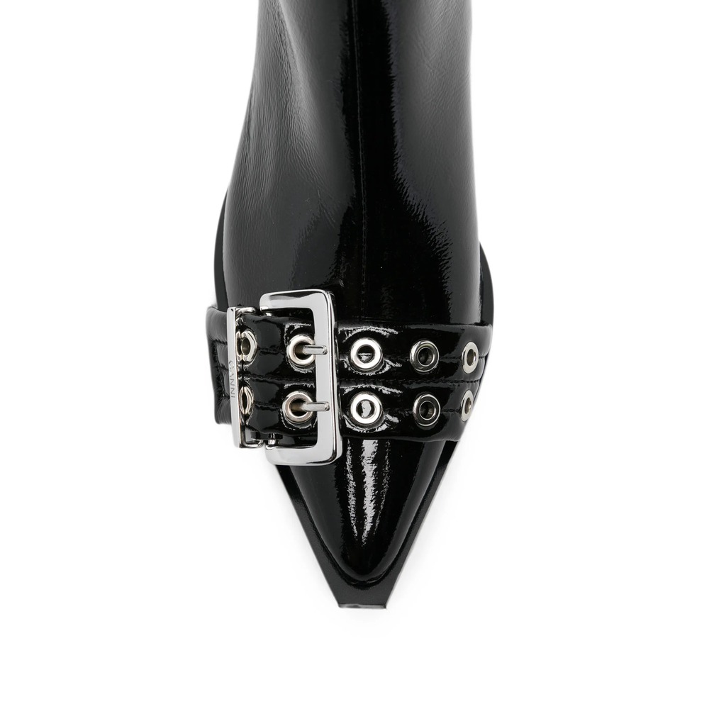 Pointed-Toe Ankle Boots