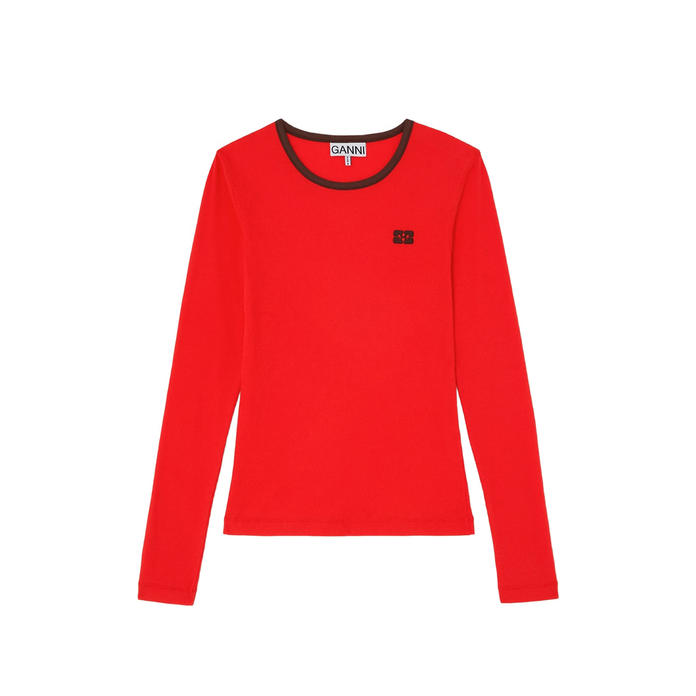 Ganni Long-sleeve T-shirt