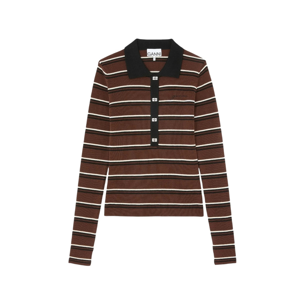 Ganni Polo Shirt